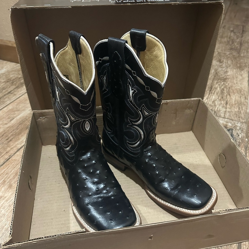 Black Western Cowboy Boots